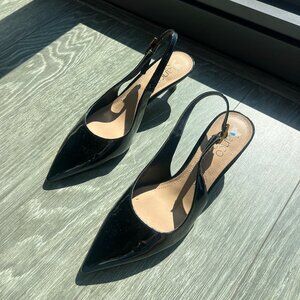 Franco Sarto Kate Slingback Pump Kitten Heels